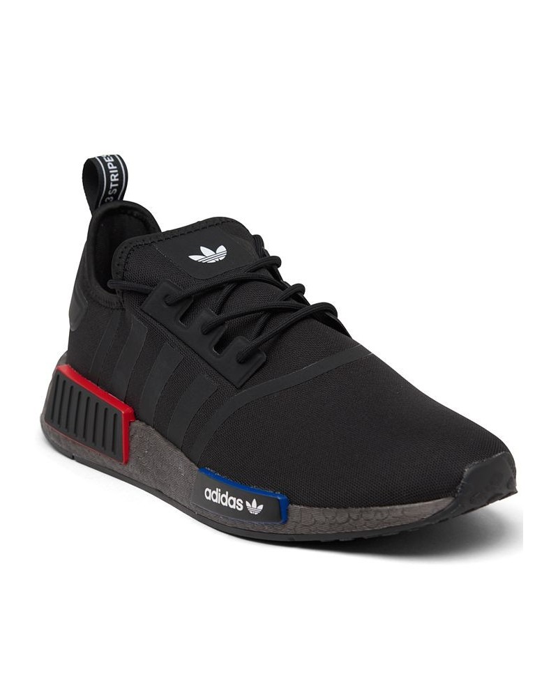 Men's NMD R1 Casual Sneakers Black $42.90 Shoes