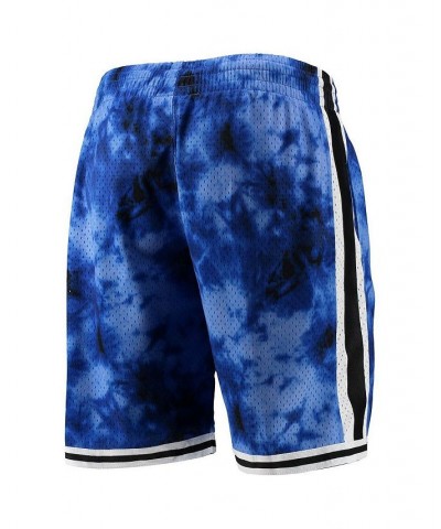 Men's Royal Philadelphia 76ers Hardwood Classics 2000 Galaxy Swingman Shorts $56.40 Shorts