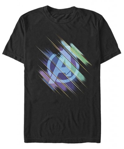 Marvel Men's Avengers Endgame Pastel Logo, Short Sleeve T-shirt Black $14.35 T-Shirts