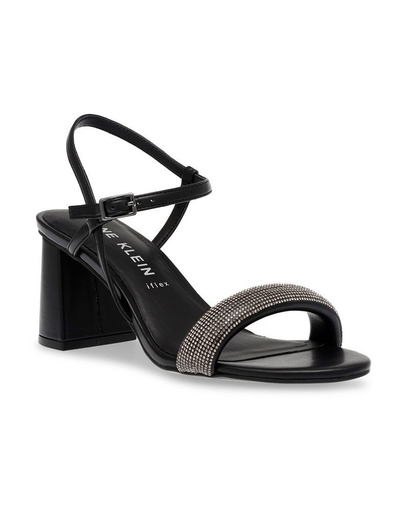 Women's Athena Dress Sandals Black $53.46 Shoes