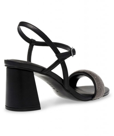 Women's Athena Dress Sandals Black $53.46 Shoes