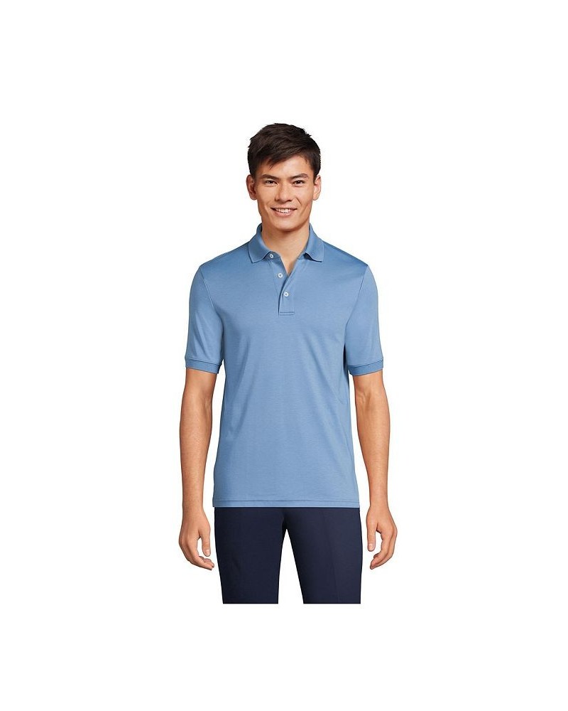 Men's Short Sleeve Super Soft Supima Polo Shirt PD02 $30.78 Polo Shirts