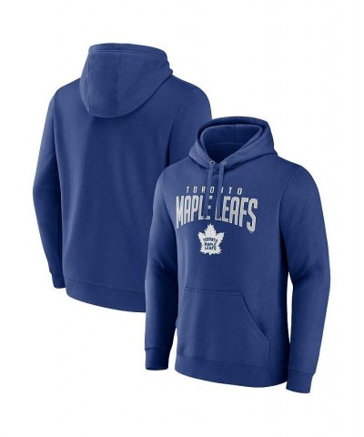 Men's Branded Blue Toronto Maple Leafs Special Edition 2.0 Wordmark Pullover Hoodie $37.60 Sweatshirt