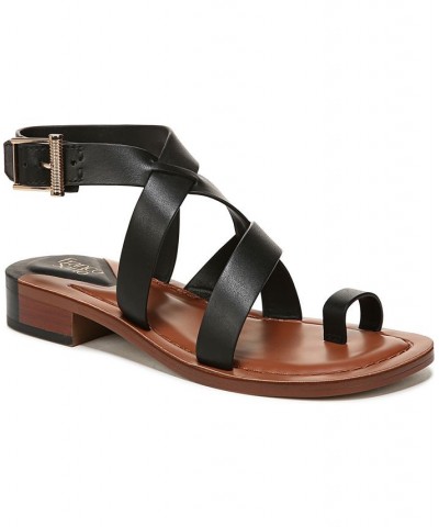 Ina Ankle Strap Sandals Black $52.00 Shoes