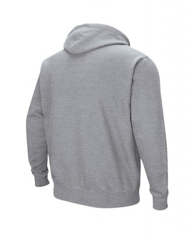 Men's Heathered Gray Florida Gators Arch and Logo 3.0 Pullover Hoodie $30.59 Sweatshirt