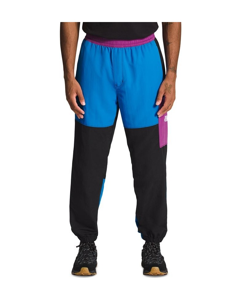 Men's TNF Nylon Easy Pants Tnf Black/super Sonic Blue/purple Cactus Flower $46.00 Pants