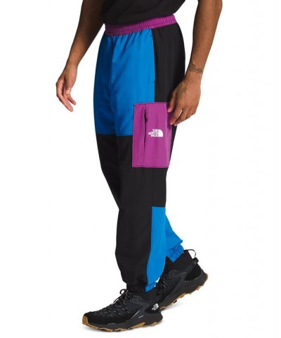 Men's TNF Nylon Easy Pants Tnf Black/super Sonic Blue/purple Cactus Flower $46.00 Pants