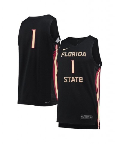 Men's Black Florida State Seminoles Replica Basketball Jersey $40.80 Jersey