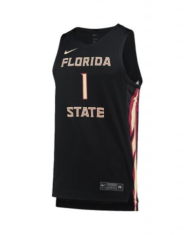 Men's Black Florida State Seminoles Replica Basketball Jersey $40.80 Jersey