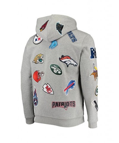 Men's Heathered Gray Nfl Pro League Pullover Hoodie $65.10 Sweatshirt