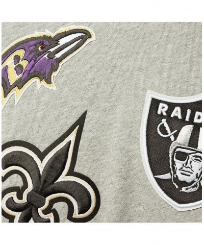 Men's Heathered Gray Nfl Pro League Pullover Hoodie $65.10 Sweatshirt