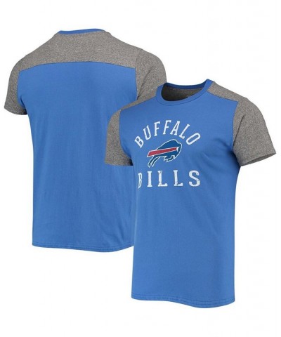 Men's Royal, Gray Buffalo Bills Field Goal Slub T-shirt $28.04 T-Shirts