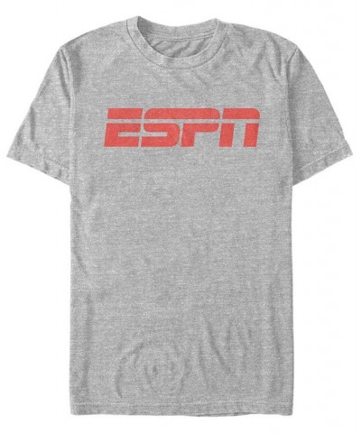 Men's The Logo Short Sleeve Crew T-shirt Charcoal Heather $17.84 T-Shirts