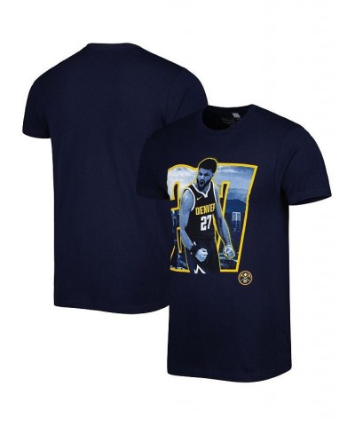 Men's and Women's Jamal Murray Navy Denver Nuggets Player Skyline T-shirt $21.50 Tops