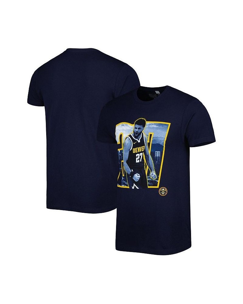 Men's and Women's Jamal Murray Navy Denver Nuggets Player Skyline T-shirt $21.50 Tops