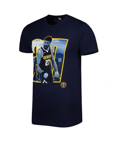 Men's and Women's Jamal Murray Navy Denver Nuggets Player Skyline T-shirt $21.50 Tops