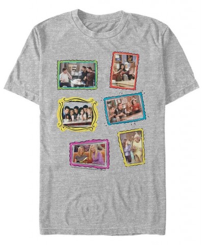 Friends Men's Picture Frame Scenes Short Sleeve T-Shirt $19.94 T-Shirts