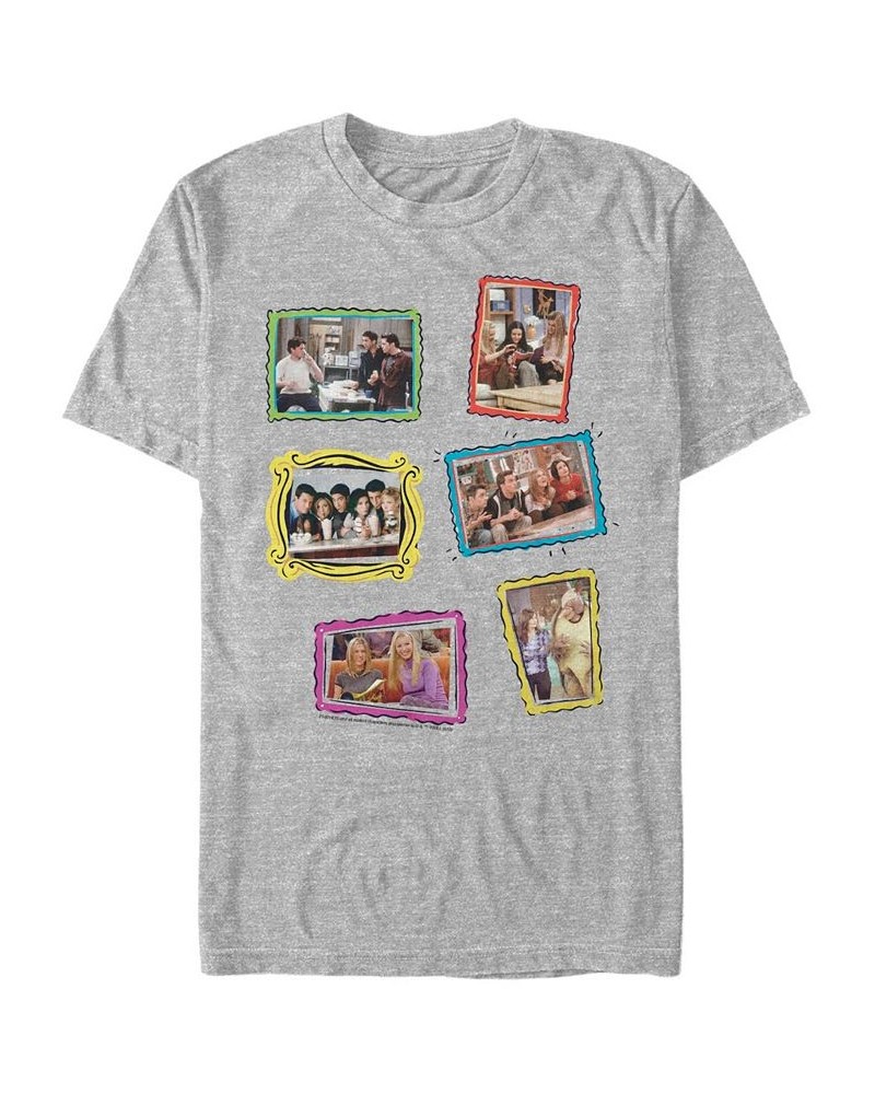 Friends Men's Picture Frame Scenes Short Sleeve T-Shirt $19.94 T-Shirts