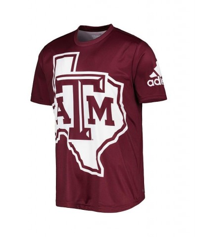 Men's Maroon Texas A&M Aggies AEROREADY Tailgate T-shirt $36.00 T-Shirts