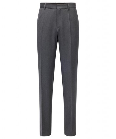 BOSS Men's Formal Trousers Gray $303.15 Pants