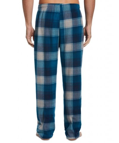 Men's Heather Plaid Pajama Pants Blue $9.49 Pajama