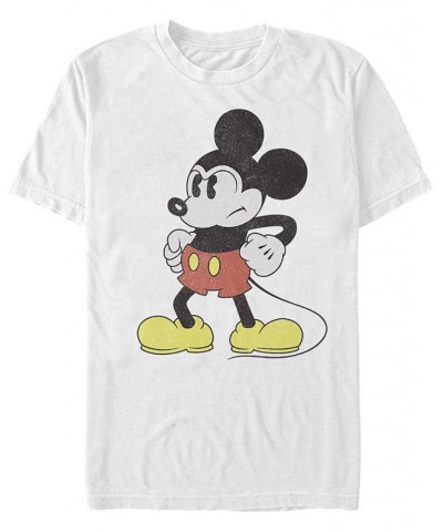 Men's Mightiest Mouse Short Sleeve Crew T-shirt White $15.40 T-Shirts