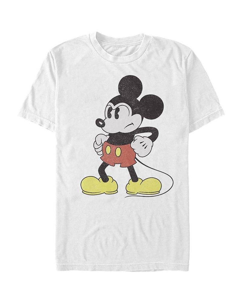 Men's Mightiest Mouse Short Sleeve Crew T-shirt White $15.40 T-Shirts