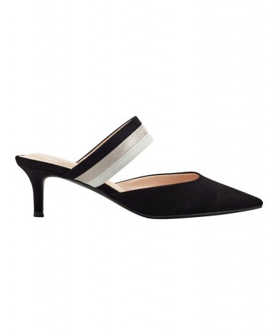 Women's Marelli Pointed-Toe Mules Black $38.27 Shoes