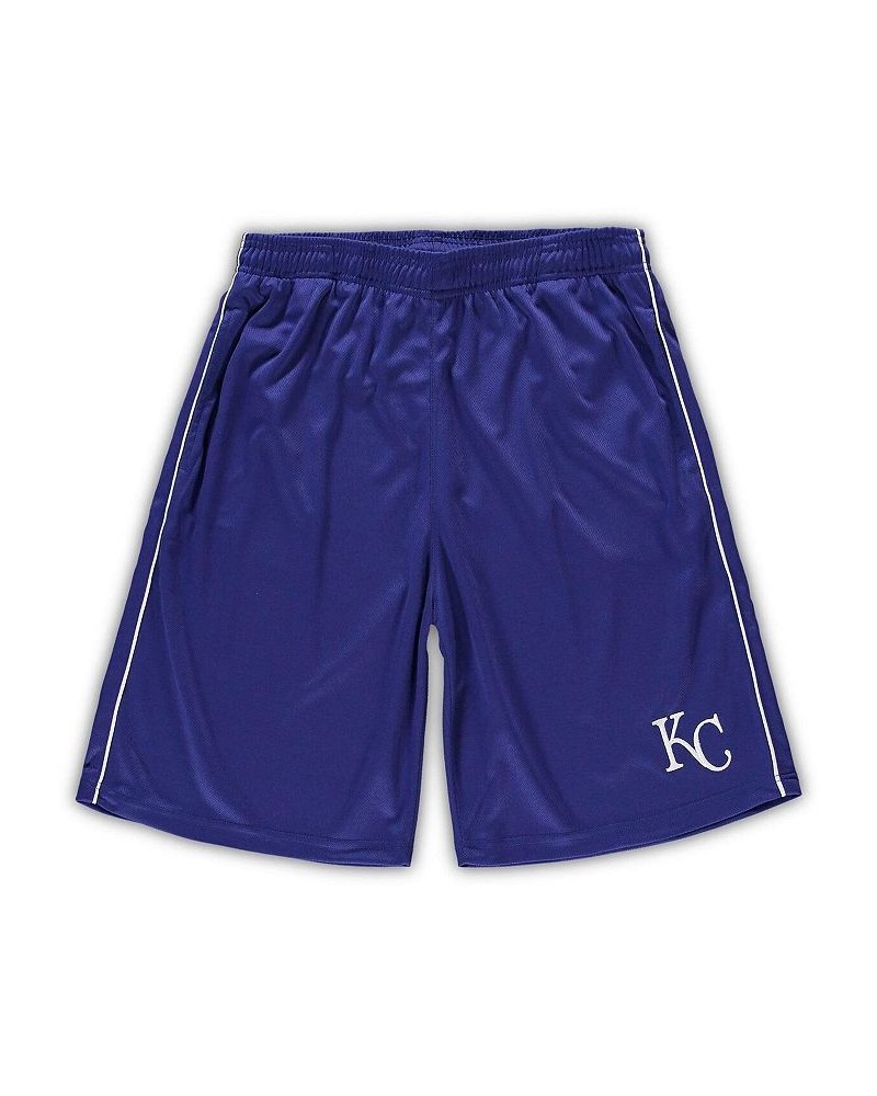 Men's Royal Kansas City Royals Big and Tall Mesh Shorts $22.94 Shorts