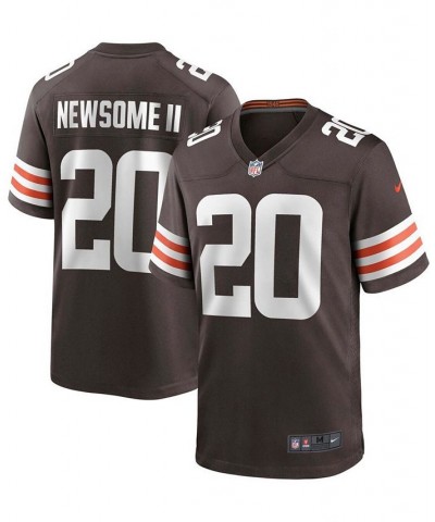 Men's Gregory Newsome Ii Brown Cleveland Browns 2021 NFL Draft First Round Pick Game Jersey $43.87 Jersey