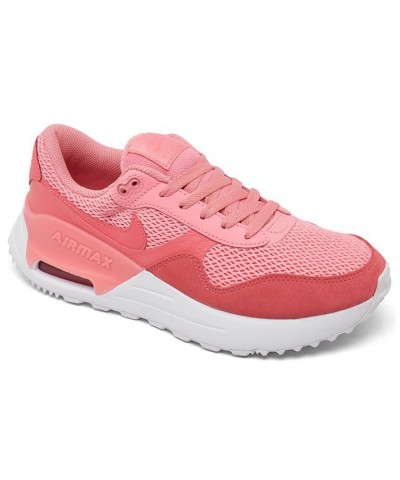 Women's Air Max SYSTM Casual Sneakers Pink $47.30 Shoes