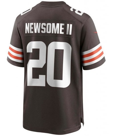 Men's Gregory Newsome Ii Brown Cleveland Browns 2021 NFL Draft First Round Pick Game Jersey $43.87 Jersey