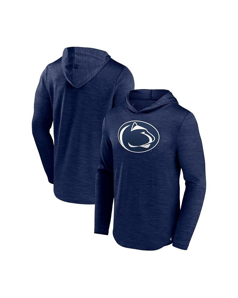 Men's Branded Heather Navy Penn State Nittany Lions Transitional Hoodie T-shirt $34.19 T-Shirts